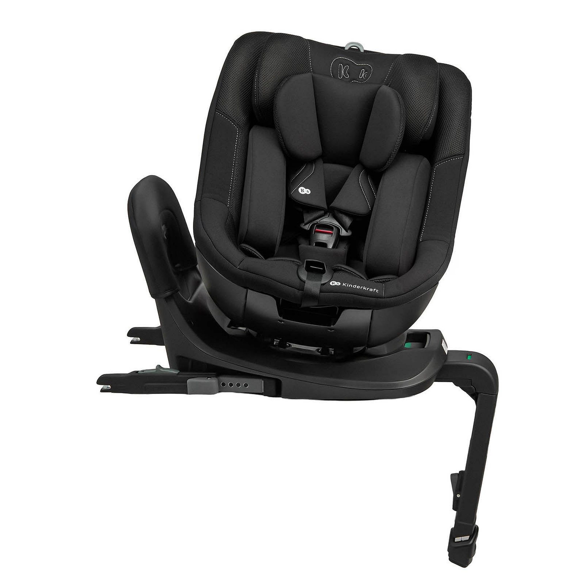 Voir la diapositive 4 : KINDERKRAFT Siège auto i-size avec rotation 360°, sécurité renforcée nouveau tissu
