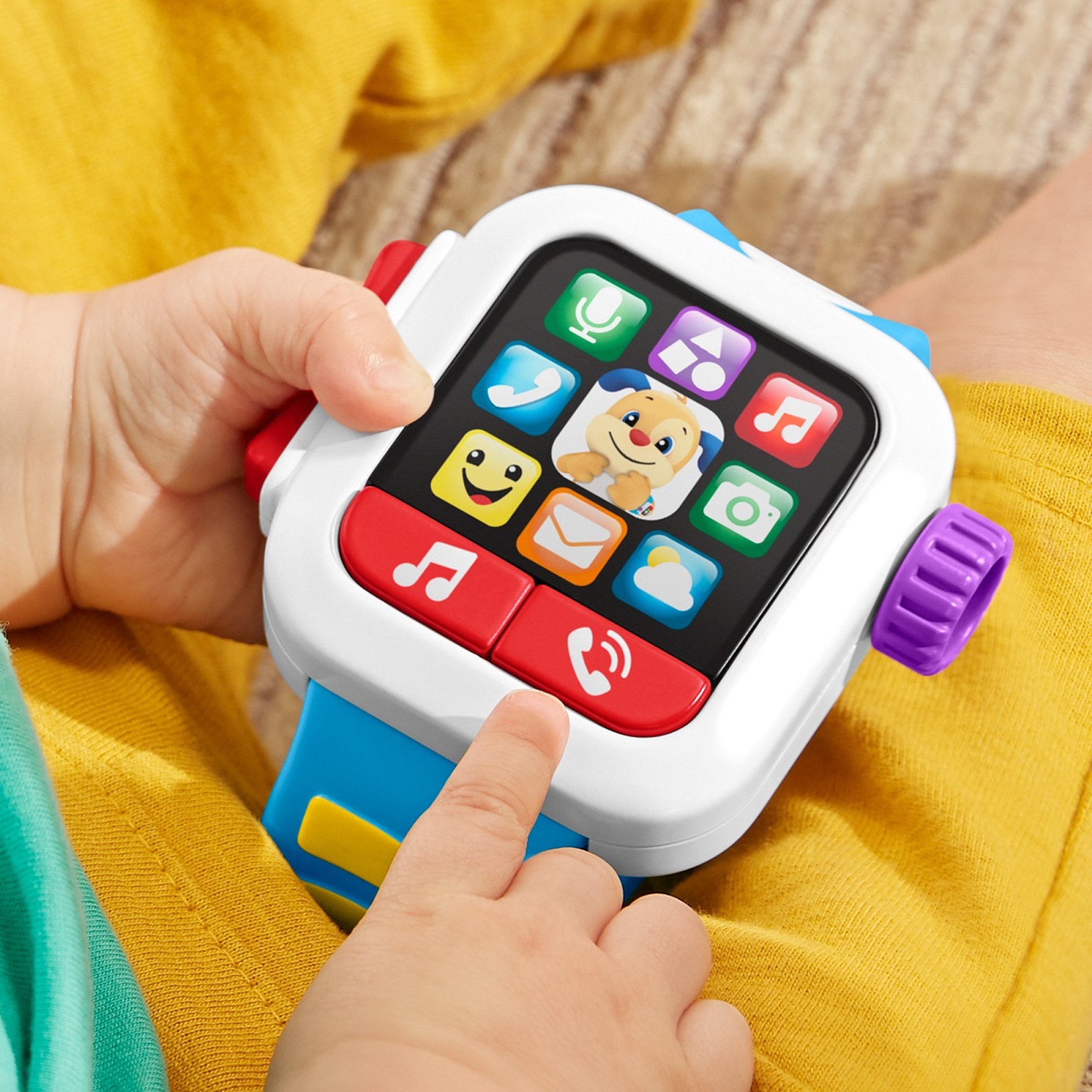 Voir la diapositive 5 : Fisher price Ma première montre Puppy