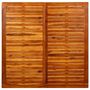 Voir la diapositive 4 : VIDAXL Table basse de jardin 110x110x45 cm Bois solide d'acacia