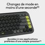 Voir la diapositive 5 : Logitech Clavier sans fil Pop Icon Graphite