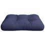Voir la diapositive 5 : VIDAXL Coussin de palette bleu marine 58x58x10 cm tissu oxford