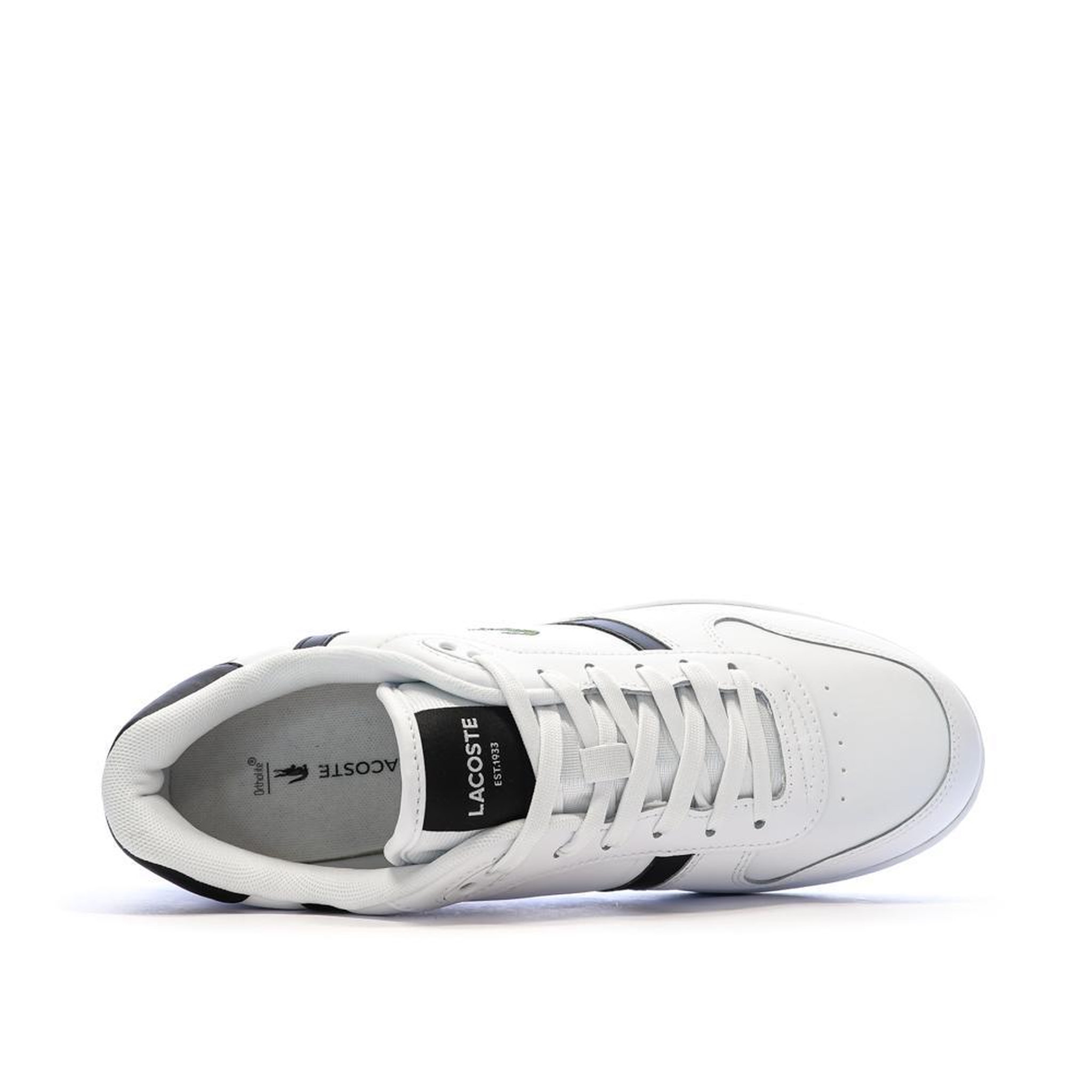Voir la diapositive 4 : Lacoste Baskets Blanc/Bleu Homme Lacoste  Set 225