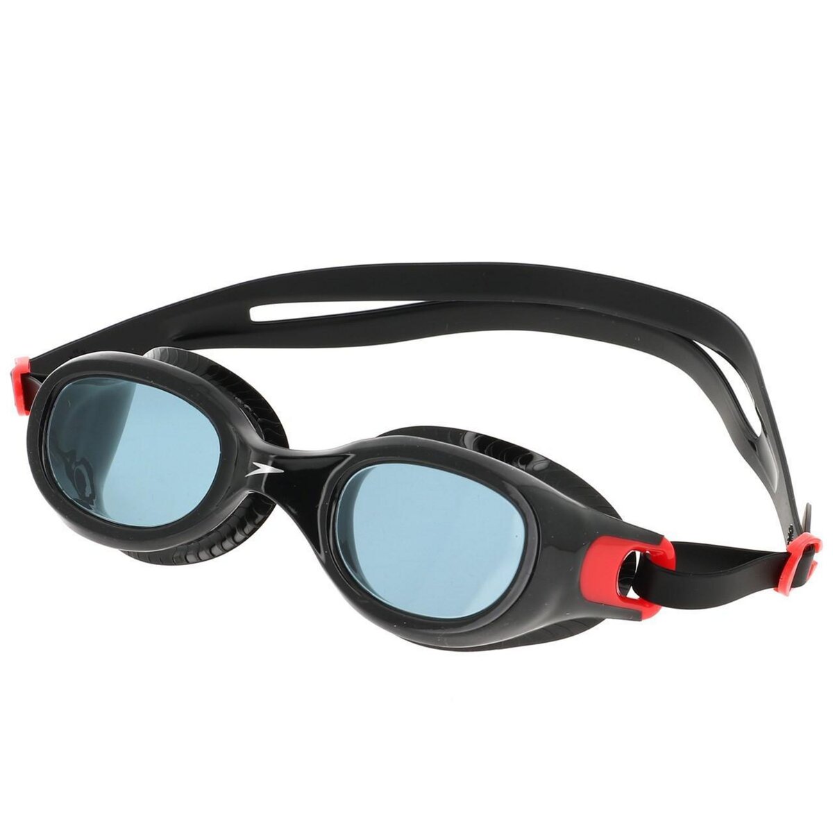 SPEEDO Lunette natation piscine Speedo Futura clasic black red Noir 71745