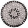 Voir la diapositive 5 : VIDAXL Mobilier de bistro 3 pcs mosaïque Carreaux ceramiques Gris