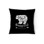 Voir la diapositive 1 : HOME MANIA Housse de coussin en velours ours Forest