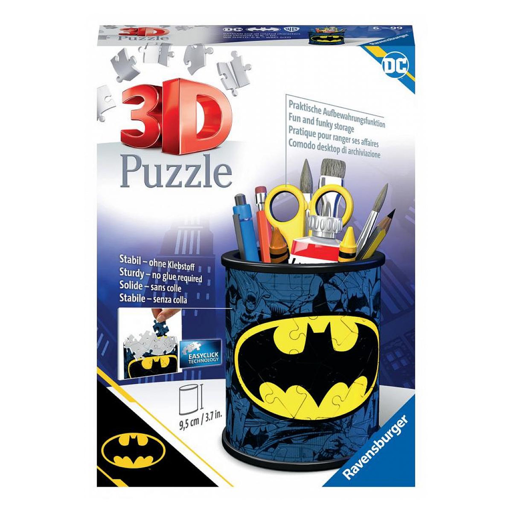 RAVENSBURGER Puzzle 3d pot à crayons - batman