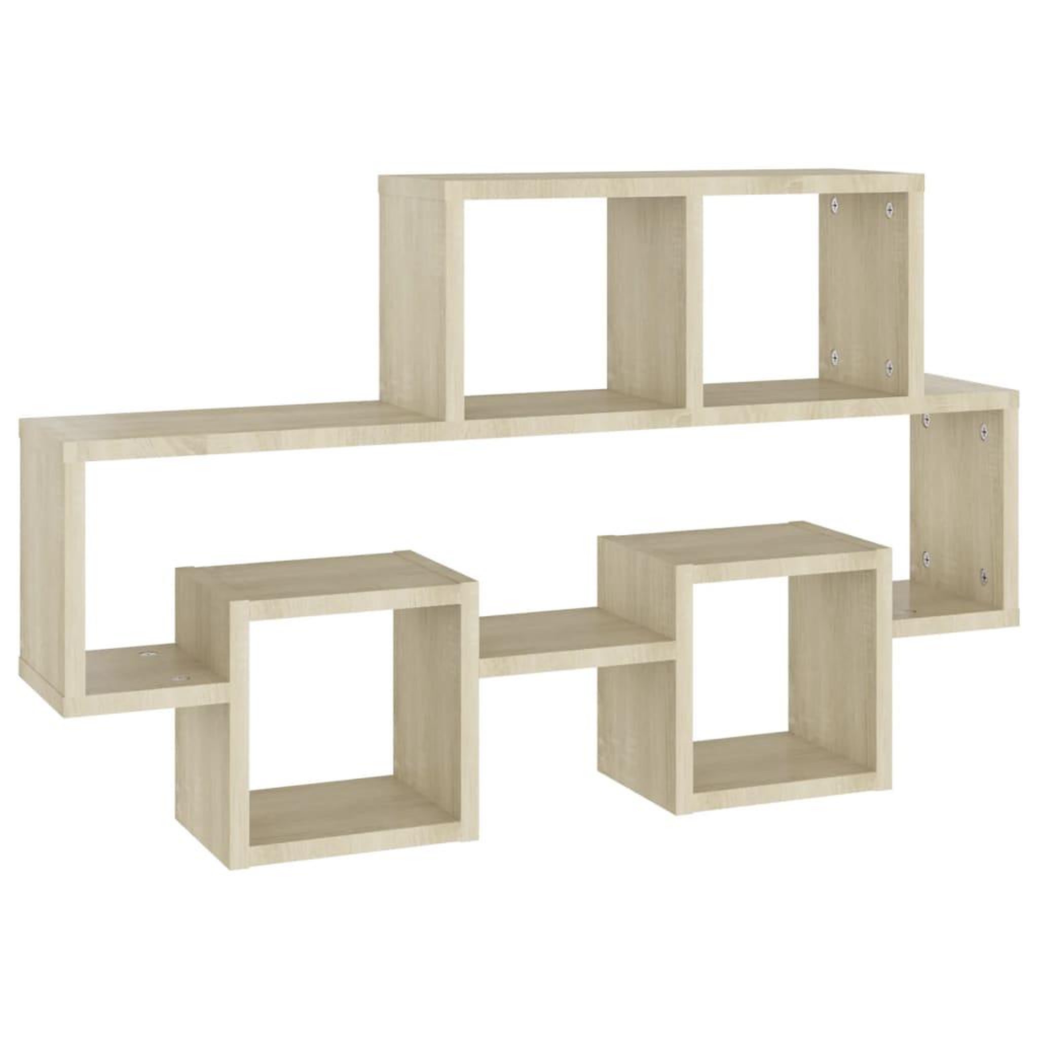 Voir la diapositive 2 : VIDAXL Etagere murale forme d'auto Chene sonoma Bois d'ingenierie