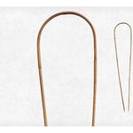 Nortene 3 Tuteurs arceaux bambou - Naturel - 0,60m