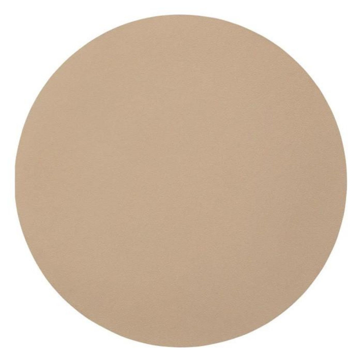 SECRET DE GOURMET Set de Table Rond  Tenor  38cm Beige