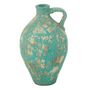 Voir la diapositive 1 : Paris Prix Vase Carafe Antique en Argile  Mack  43cm Bleu Azur