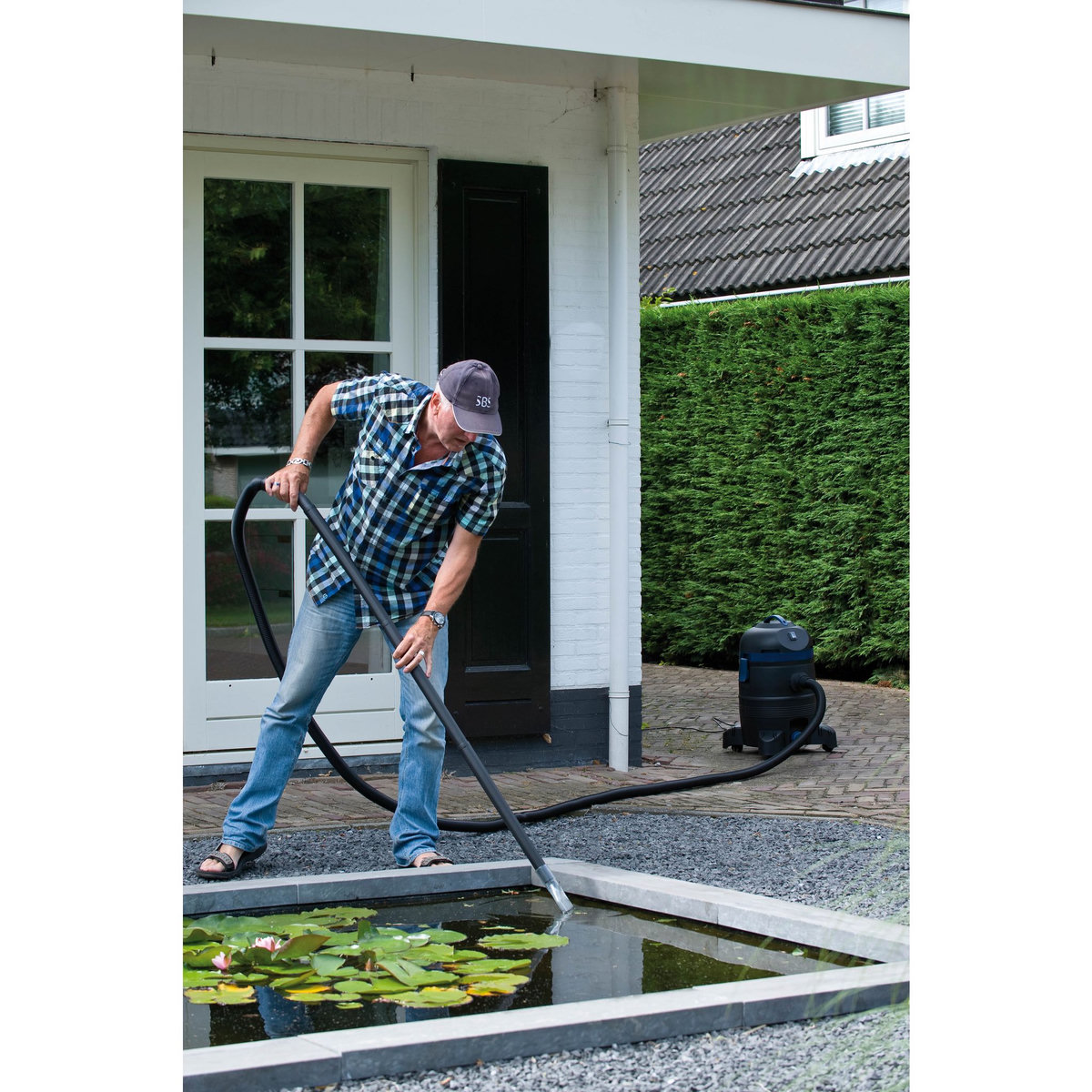 UBBINK Aspirateur extérieur bassin et piscine