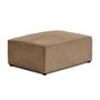 Voir la diapositive 3 : BEST MOBILIER Topaze - pouf - en velours côtelé plat