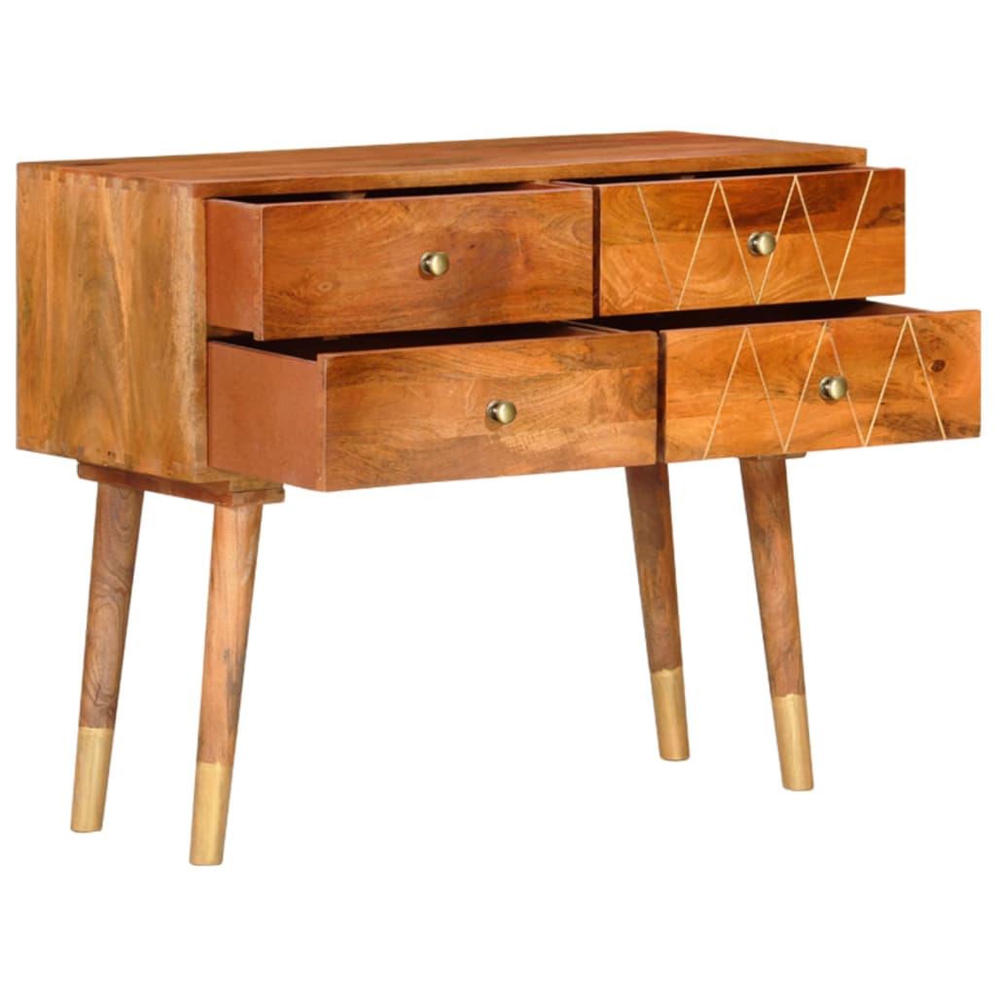 Voir la diapositive 2 : VIDAXL Buffet 85x40x70 cm Bois de manguier solide