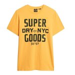 SUPERDRY T shirt /Noir Homme Superdry Embroidered. Coloris disponibles : Jaune