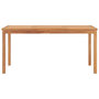 Voir la diapositive 2 : VIDAXL Table a dîner de jardin 160x80x77 cm Bois de teck solide