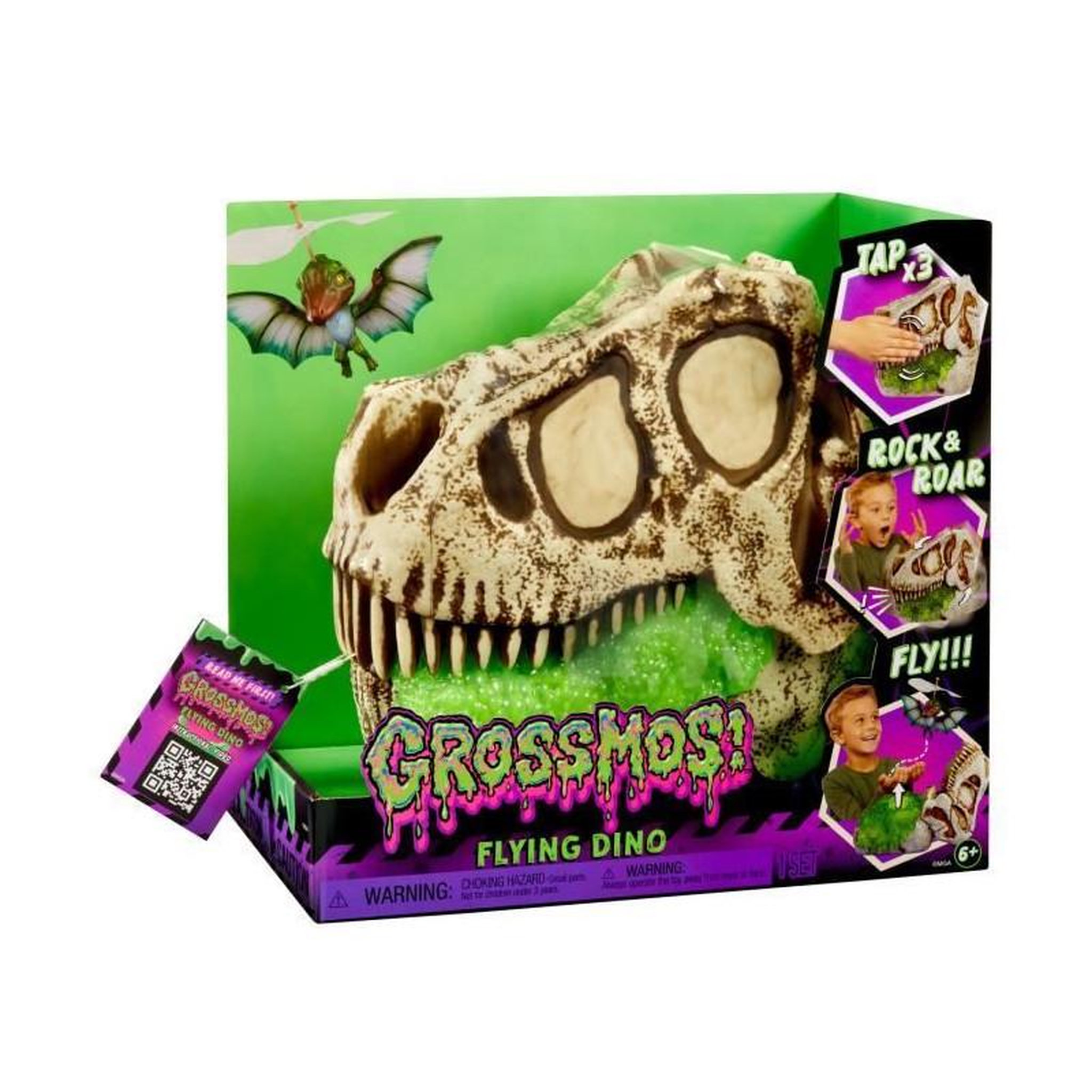 Voir la diapositive 5 : L.O.L. SURPRISE! GrossMos Flying - Découvre ton dinosaure volant - Vert - 3 modeles a collectioner