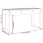 Voir la diapositive 6 : VIDAXL Banc de jardin 80x38x45 cm bois massif Douglas