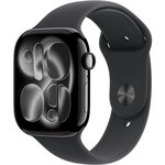 APPLE Montre connectée 46mm Alu / Noir Serie 11 M/L