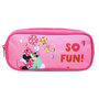 Voir la diapositive 1 : Bagtrotter BAGTROTTER Trousse scolaire rectangulaire Disney Minnie Rose Fun