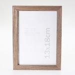 ATMOSPHERA Cadre photo en bois - 18 x13 cm