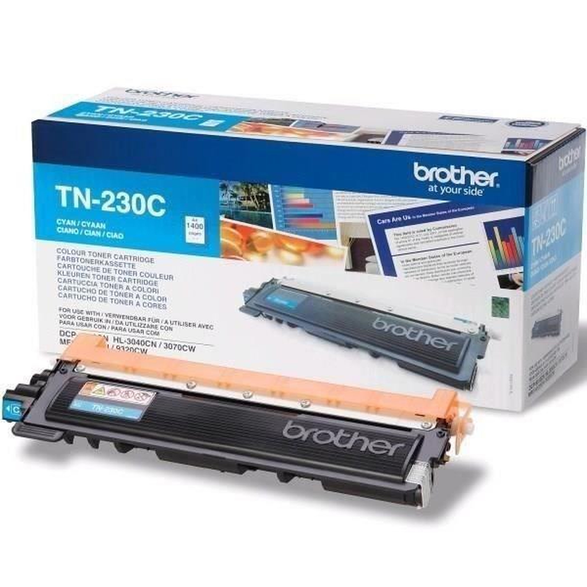Brother Cartouche de toner cyan brother tn-245 - rendement élevé - compatible avec dcp-9020cdw, hl-3140cw, mfc-9340cdw