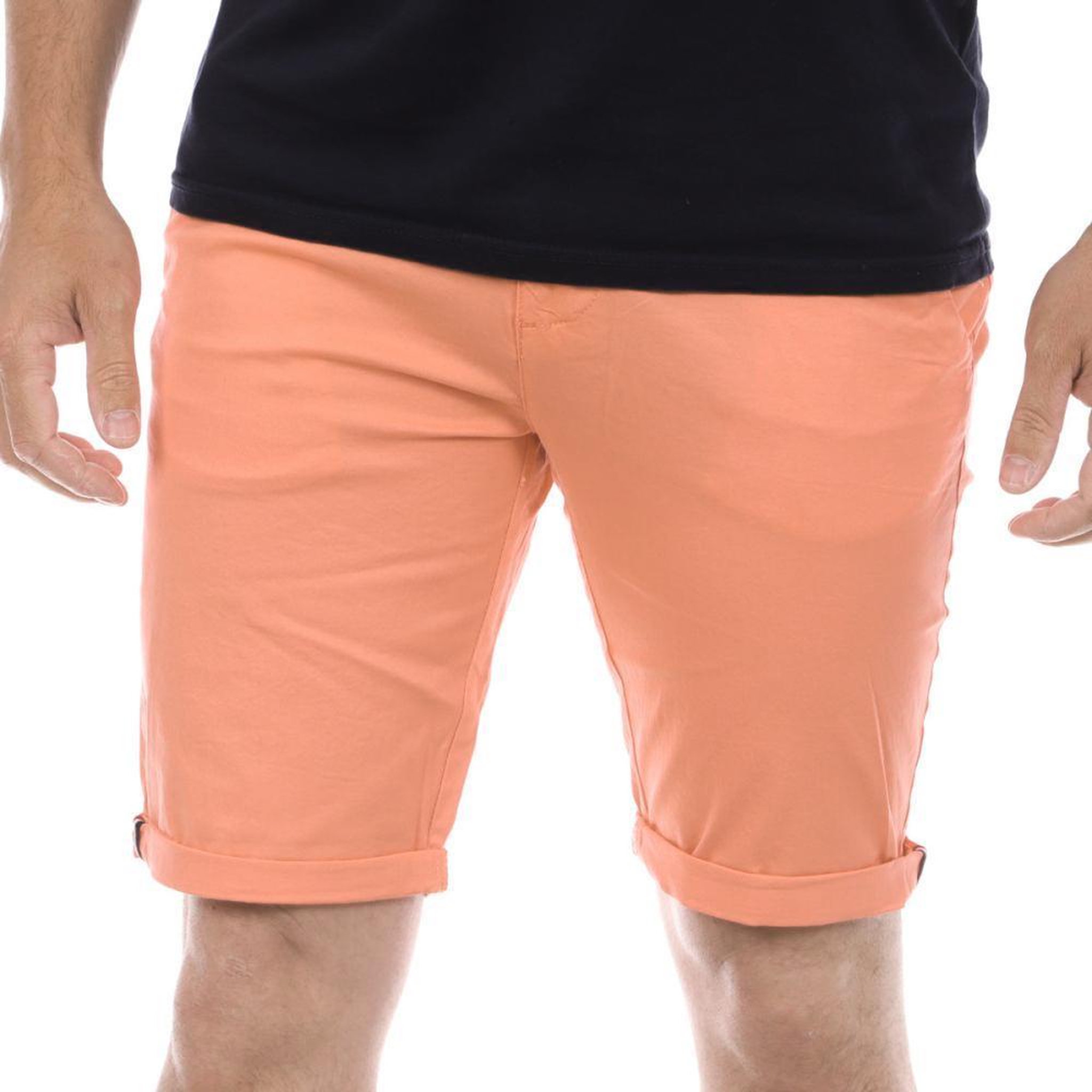 Voir la diapositive 1 : LA MAISON BLAGGIO Short Chino Rose Pale Homme La Maison Blaggio Venili