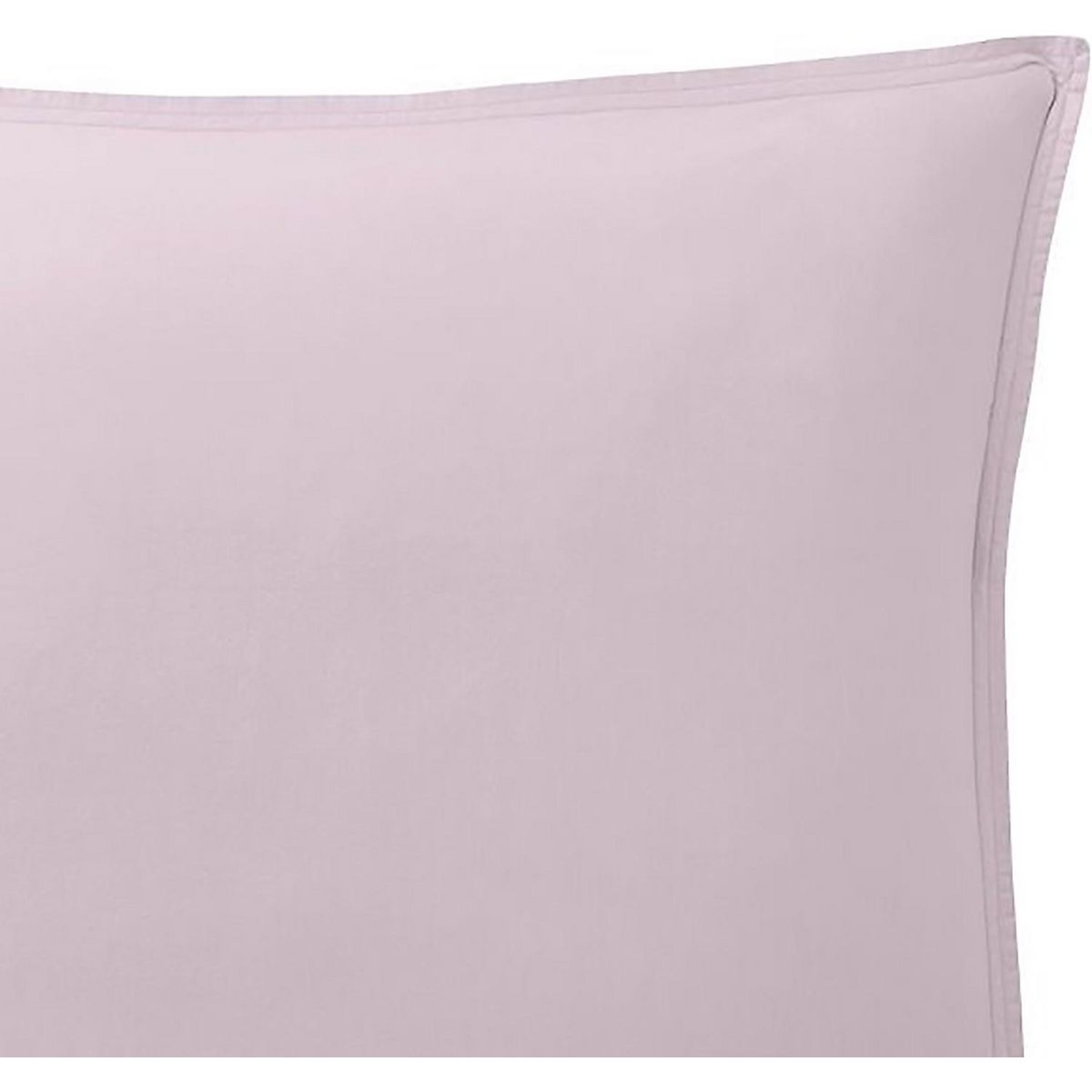 BATON ROUGE Taie d'oreiller 100% percale de coton 80fils uni