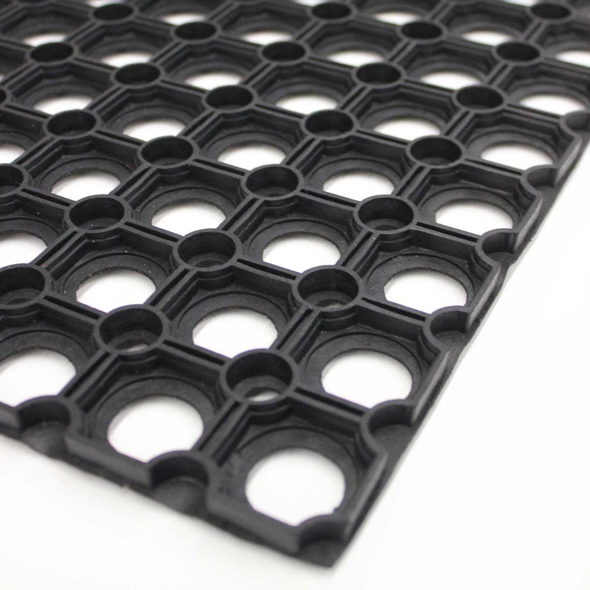 Voir la diapositive 2 : Douceur d'Intérieur Tapis d'Entrée  Amaury  40x60cm Noir