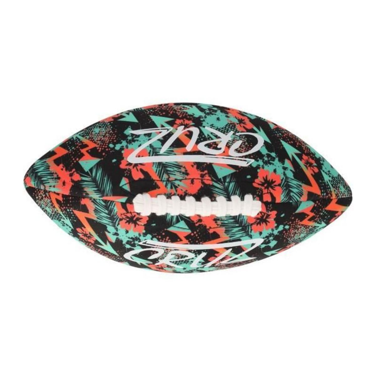 CRUZ Ballon de football américain - CRUZ - Néoprene - Prise améliorée - Pour piscine et jardin