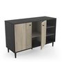 Voir la diapositive 6 : Buffet 2 portes 3 niches L110cm SMART