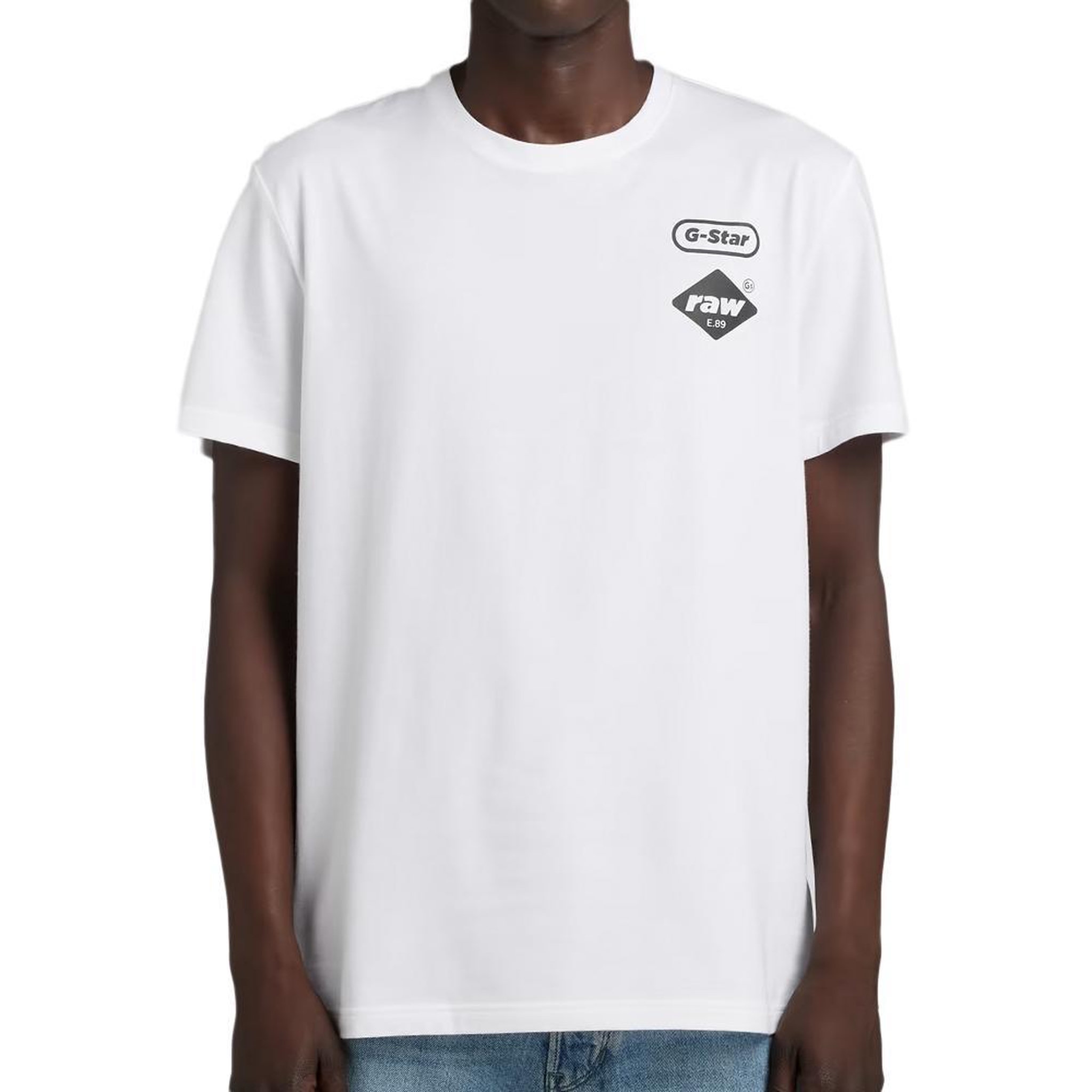 Voir la diapositive 1 : G-Star Raw T-shirt  Blanc Homme G-Star Chest