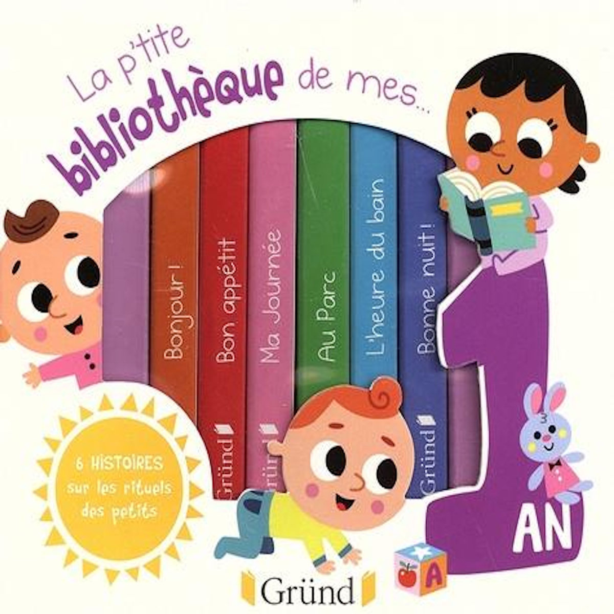 LA P'TITE BIBLIOTHEQUE DE MES 1 AN. COFFRET EN 6 VOLUMES, Americo Tiago