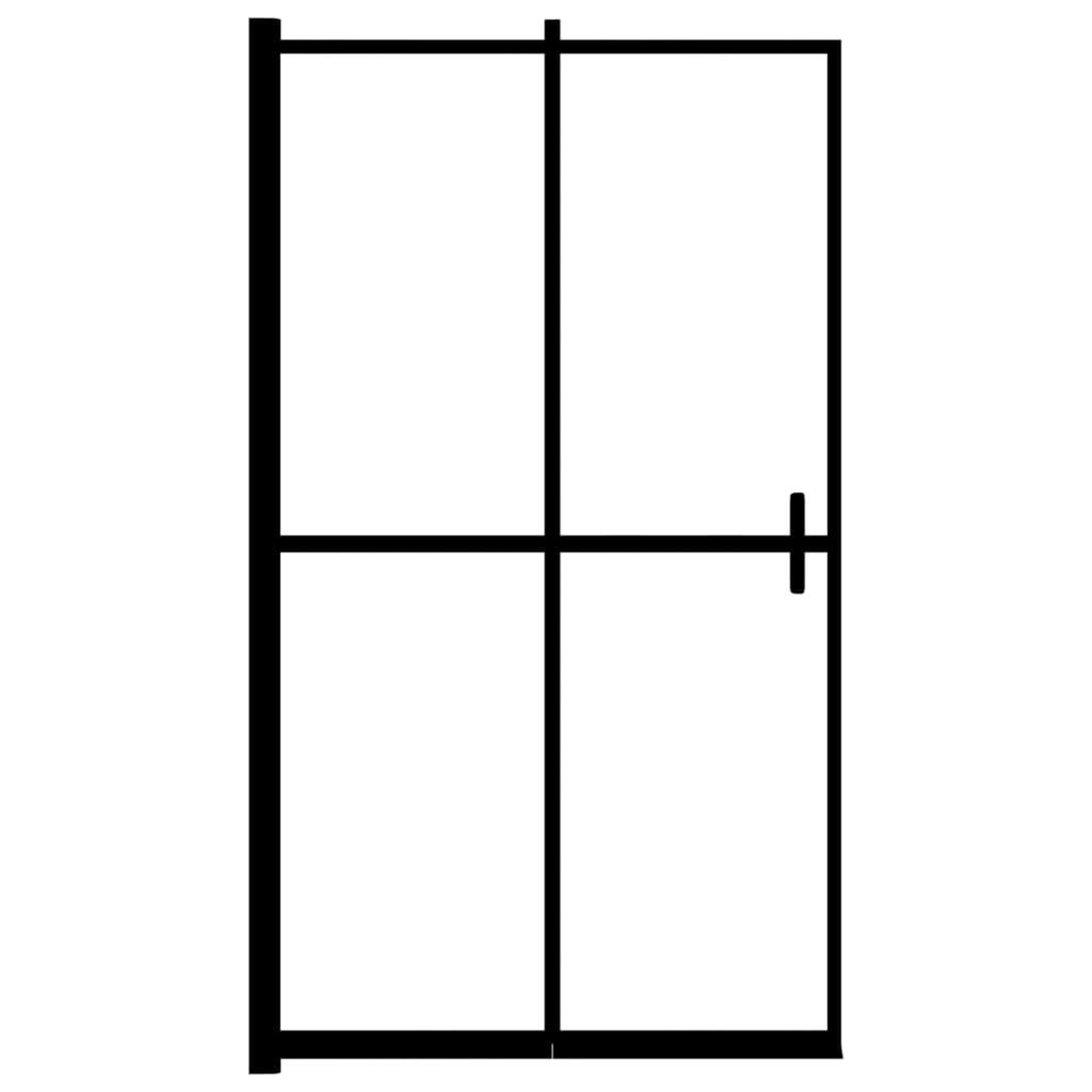 Voir la diapositive 5 : VIDAXL Cabine de douche pliable ESG 80x140 cm Noir