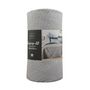 Voir la diapositive 3 : Douceur d'Intérieur Couvre-lit 2 personnes matelassé 220x240 Colombe gris microfibre