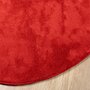 Voir la diapositive 4 : VIDAXL Tapis OVIEDO a poils courts rouge Ø 120 cm