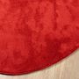 Voir la diapositive 4 : VIDAXL Tapis OVIEDO a poils courts rouge Ø 120 cm