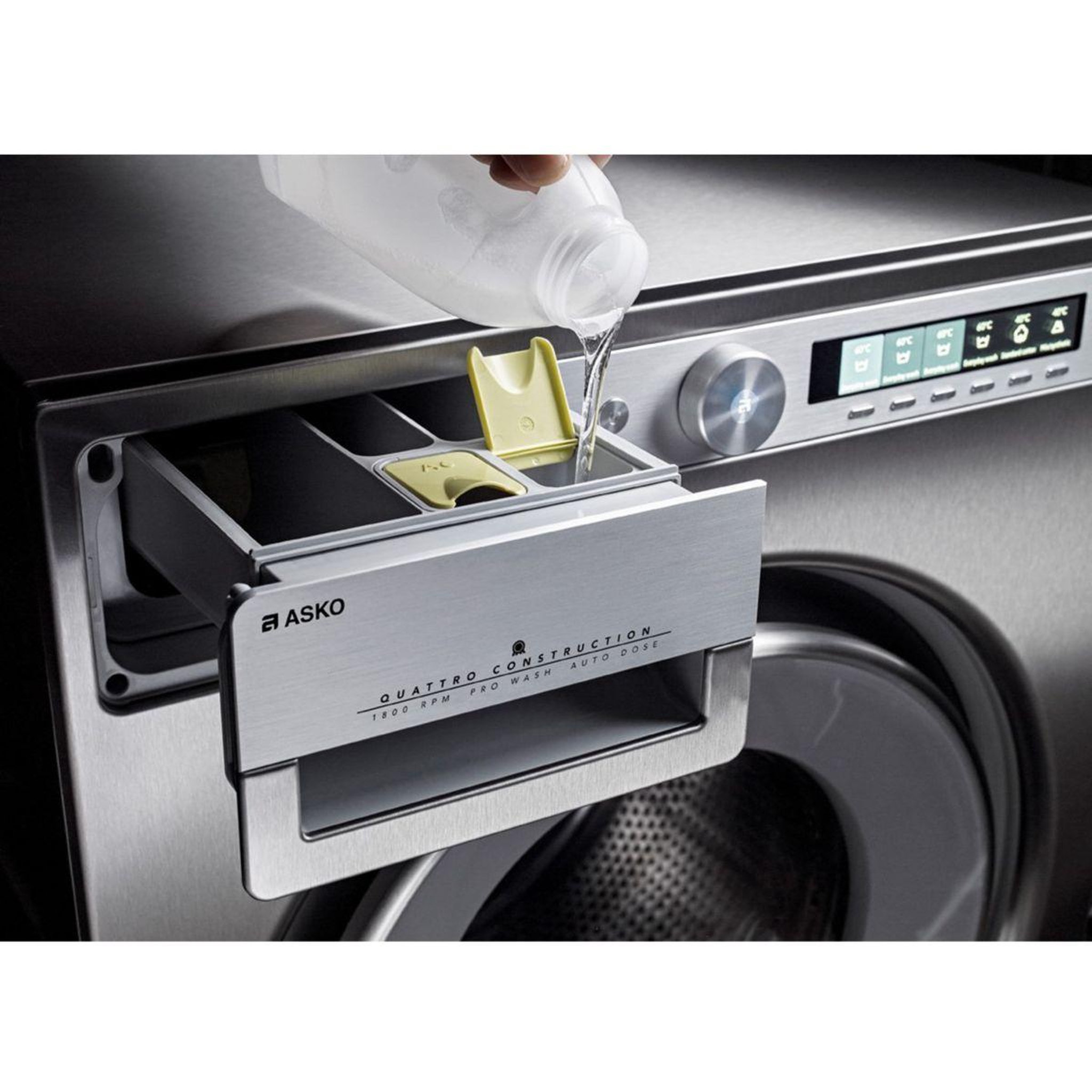 Voir la diapositive 2 : ASKO Lave linge hublot W4096R.W/3