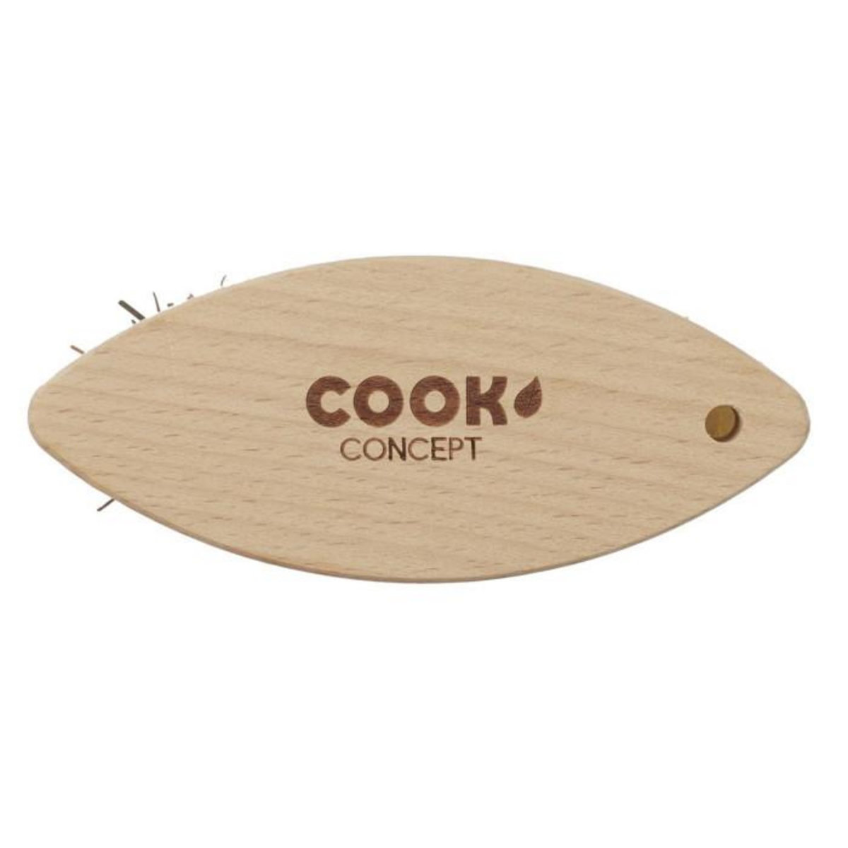 Paris Prix Brosse à Légumes en Bois  Cook  11cm Marron