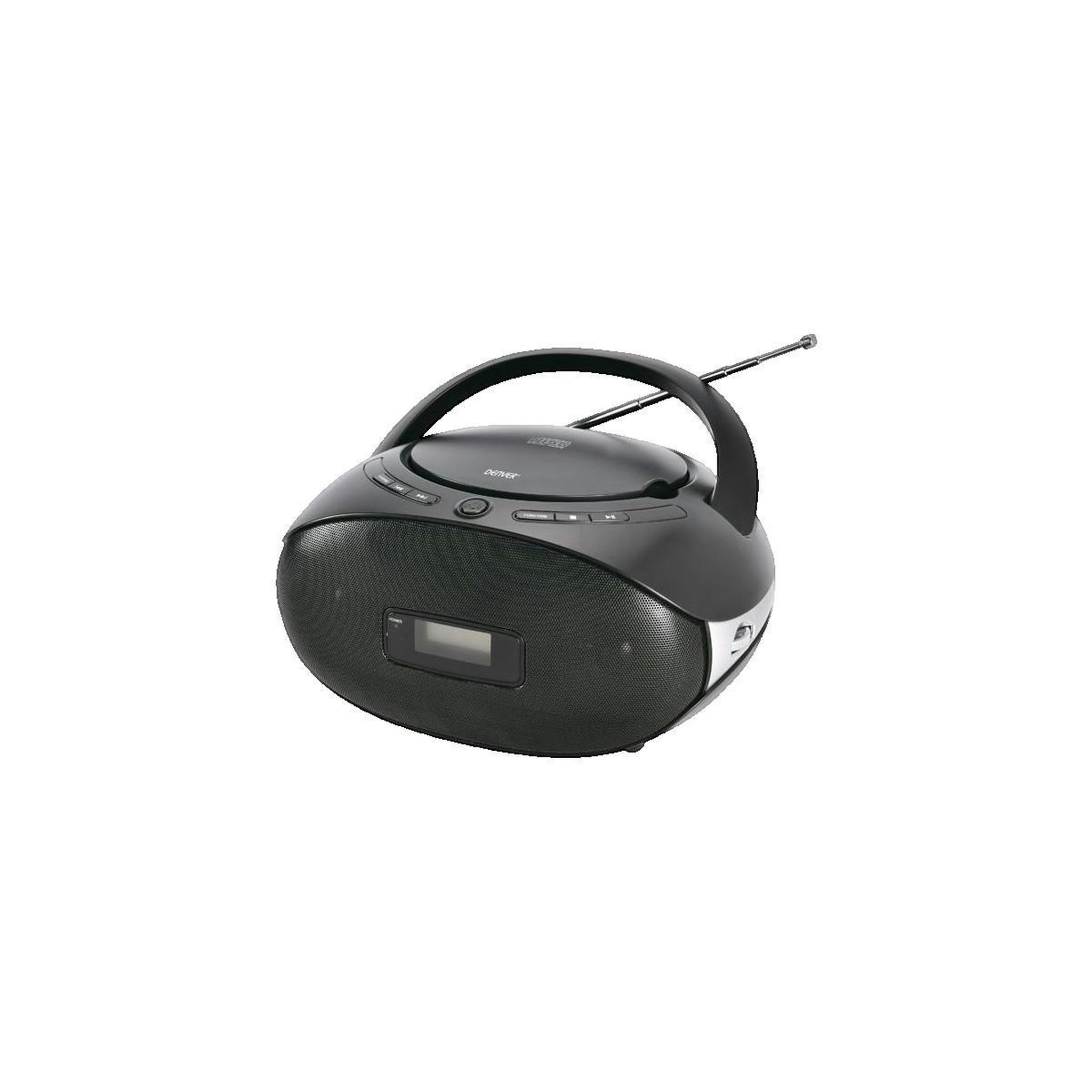 Voir la diapositive 2 : Denver Electronics Boombox Denver Electronics TC-29 portable avec lecteur CD