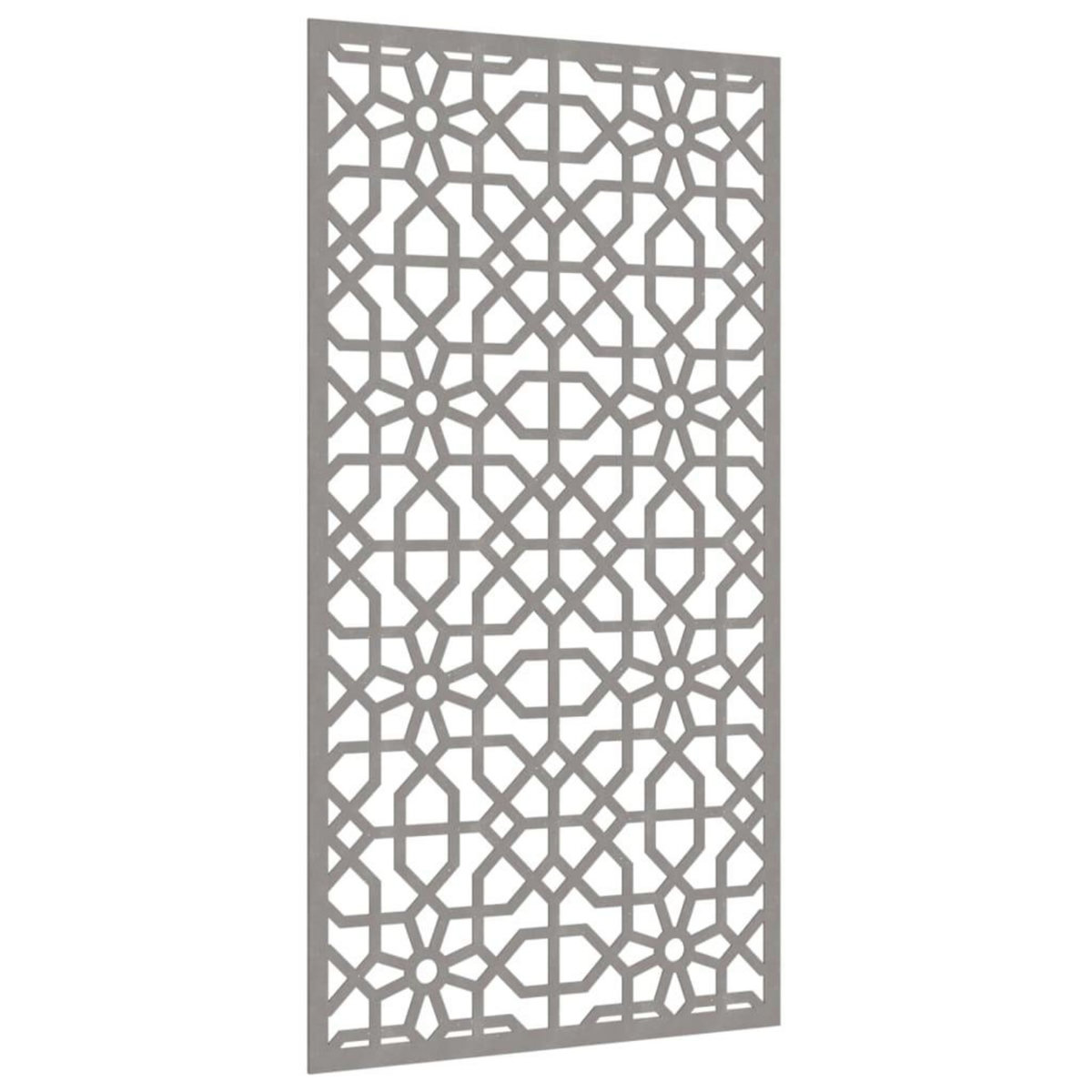 VIDAXL Decoration murale jardin 105x55cm acier corten design mauresque