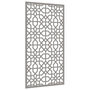 Voir la diapositive 3 : VIDAXL Decoration murale jardin 105x55cm acier corten design mauresque