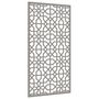 Voir la diapositive 3 : VIDAXL Decoration murale jardin 105x55cm acier corten design mauresque