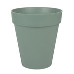 Eda Pot de fleurs rond Toscane Ø 40 x H.32 cm - Vert laurier - Eda