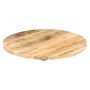 Voir la diapositive 5 : VIDAXL Dessus de table Bois de manguier solide Rond 25-27 mm 50 cm