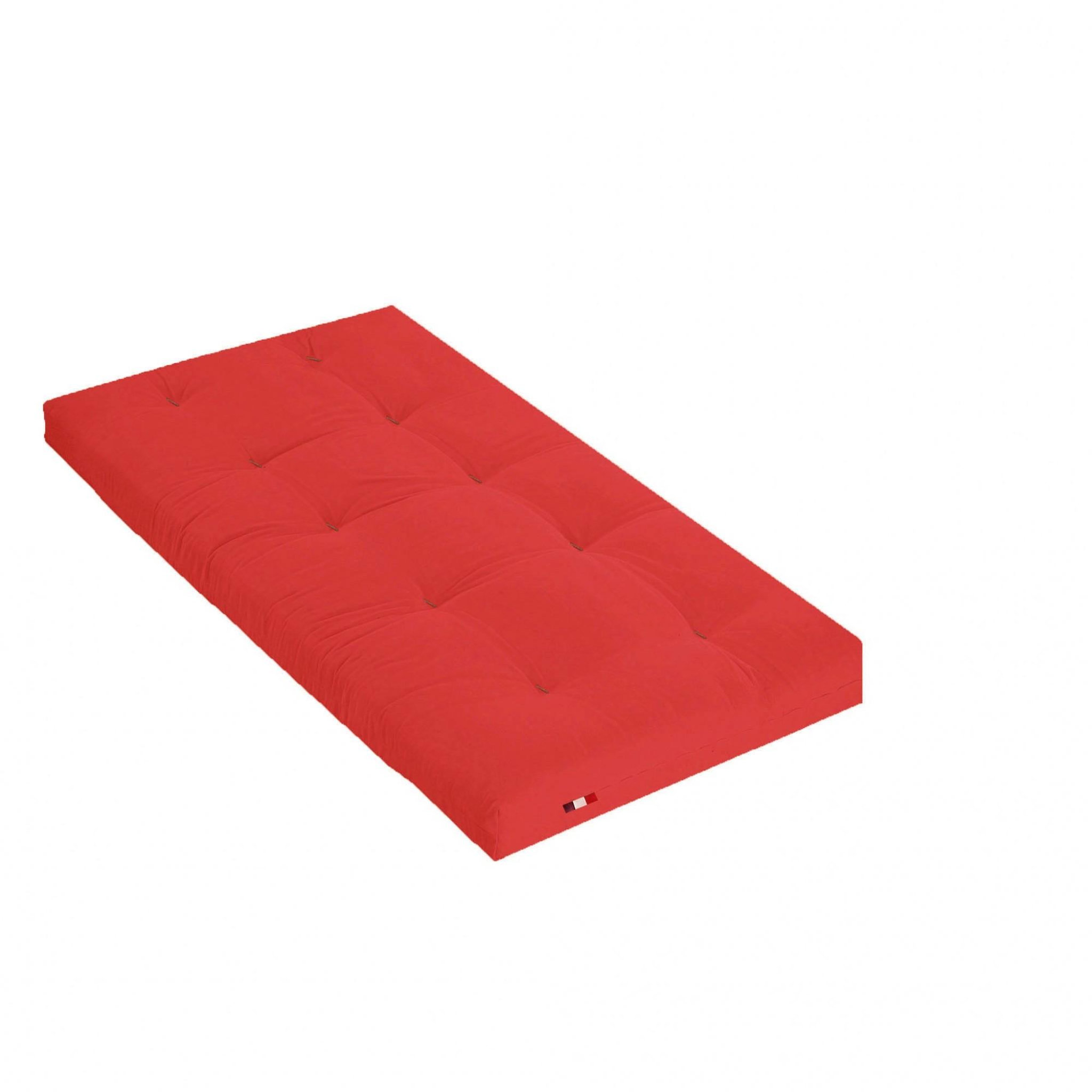 Voir la diapositive 1 : IDLITERIE Matelas futon coton et fibres recyclés, fabriqué en France