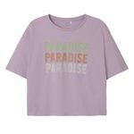 NAME IT T-shirt Mauve Fille Name it Mlasso. Coloris disponibles : Violet