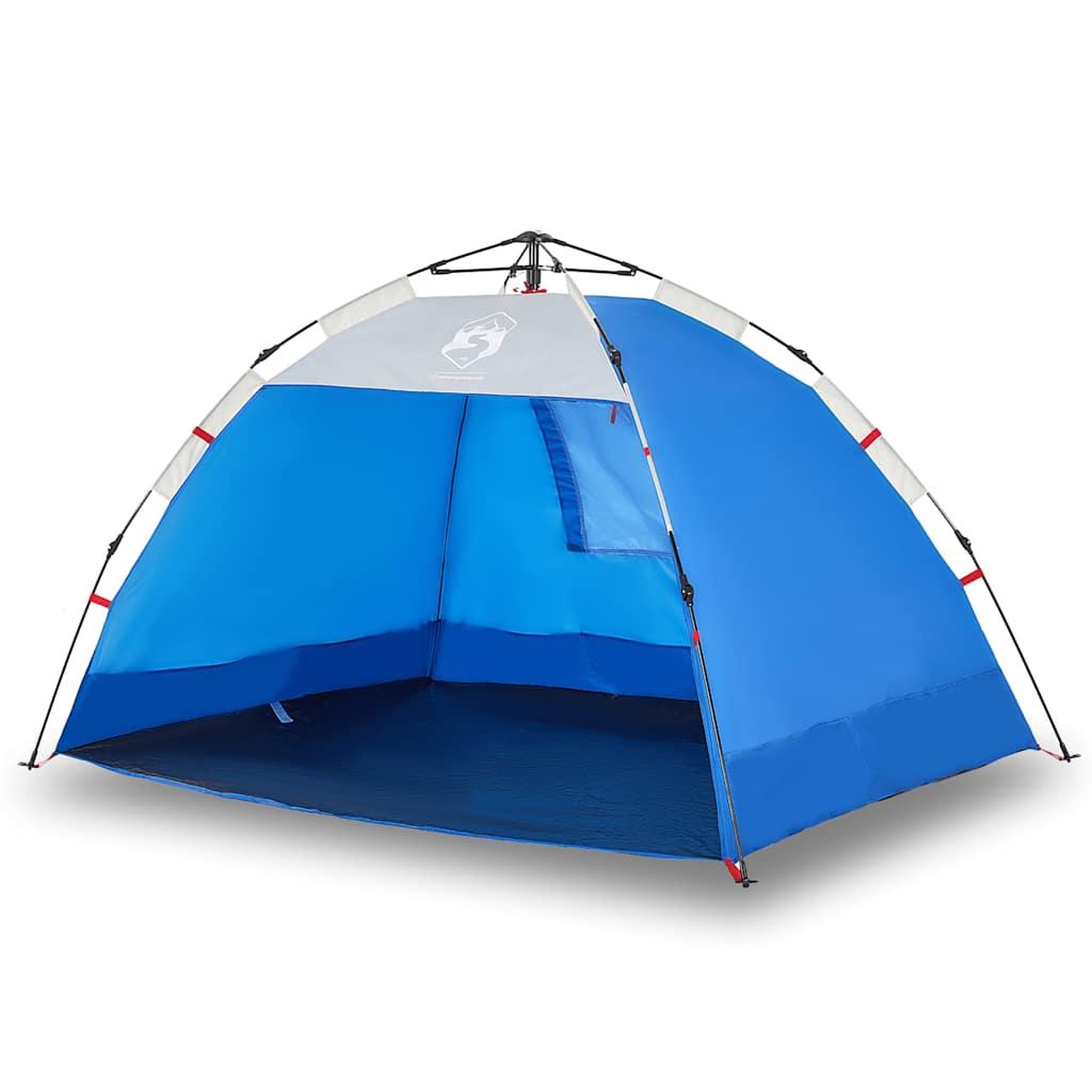 Voir la diapositive 2 : VIDAXL Tente de plage 2 personnes liberation rapide impermeable