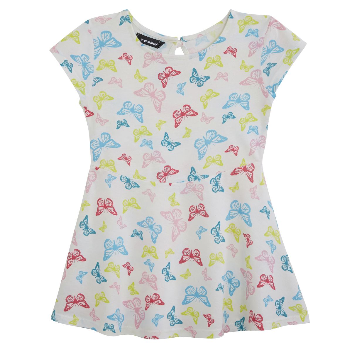 IN EXTENSO Robe patineuse papillon fille