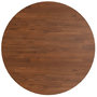 Voir la diapositive 2 : VIDAXL Dessus de table rond Marron fonce Ø70x1,5cm Chene massif traite