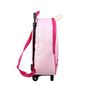 Voir la diapositive 3 : Bagtrotter BAGTROTTER Sac à dos à roulettes 31 cm maternelle Kids Rose Chiot